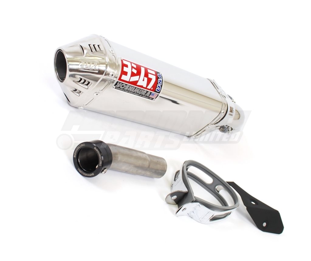 1160027550 | Yoshimura Stainless TRC Tri-Oval Slip-on - Stainless
