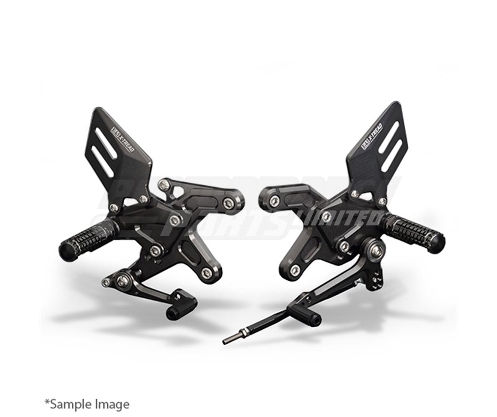 559-238-V000 | Yoshimura X-Tread Adjustable Rearset Kit | Yoshimura