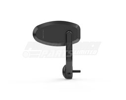 BS072B | Rizoma Reverse Retro Bar End Mirror, Black - Requires