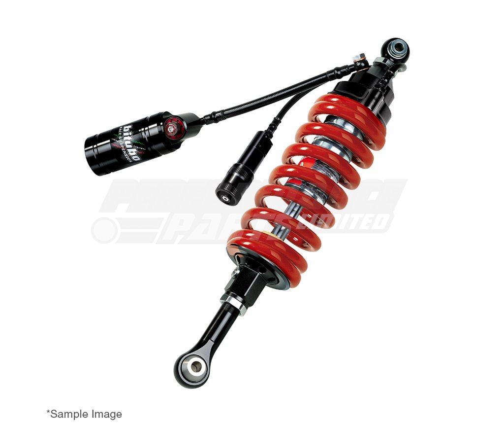 C0020CLU31 | Bitubo Monoshock, 5-way Adjustable - Red Spring