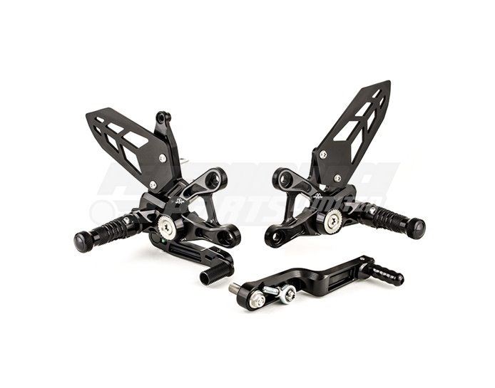 MUE2S01B Gilles MUE2 Adjustable Rearset Kit (Supplied With
